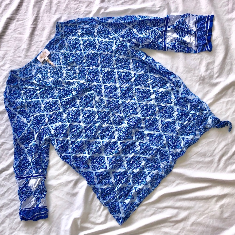 Laundry by Shelli Segal 3/4 Sleeve Top